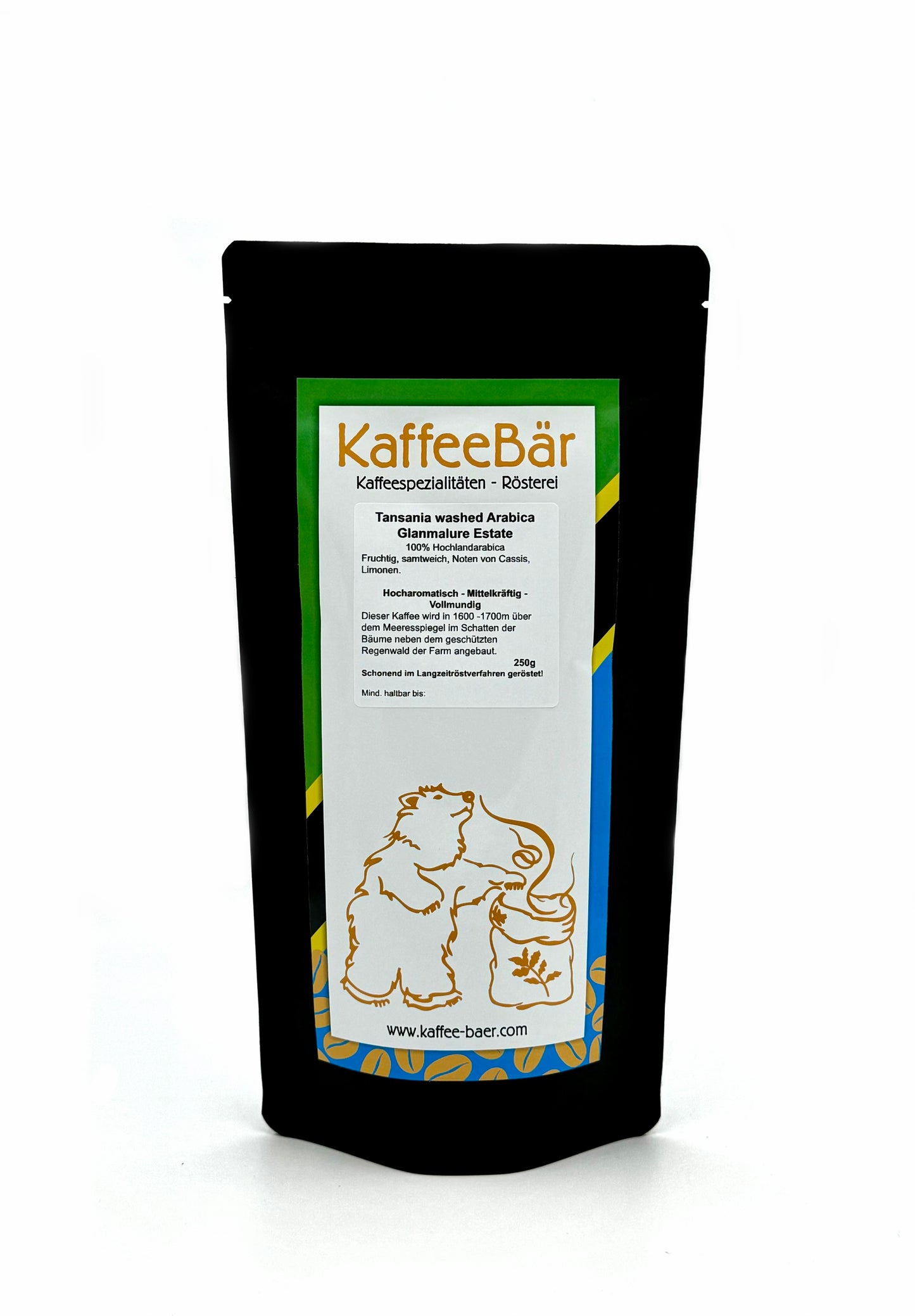 Kaffee Tansania washed Arabica Glanmalure Estate