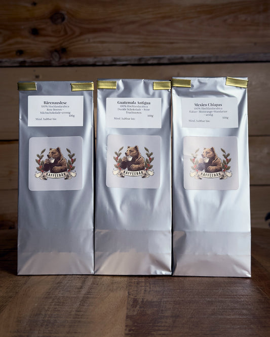 Ausgewogenes Bundle 3×100 g - KaffeeBär
