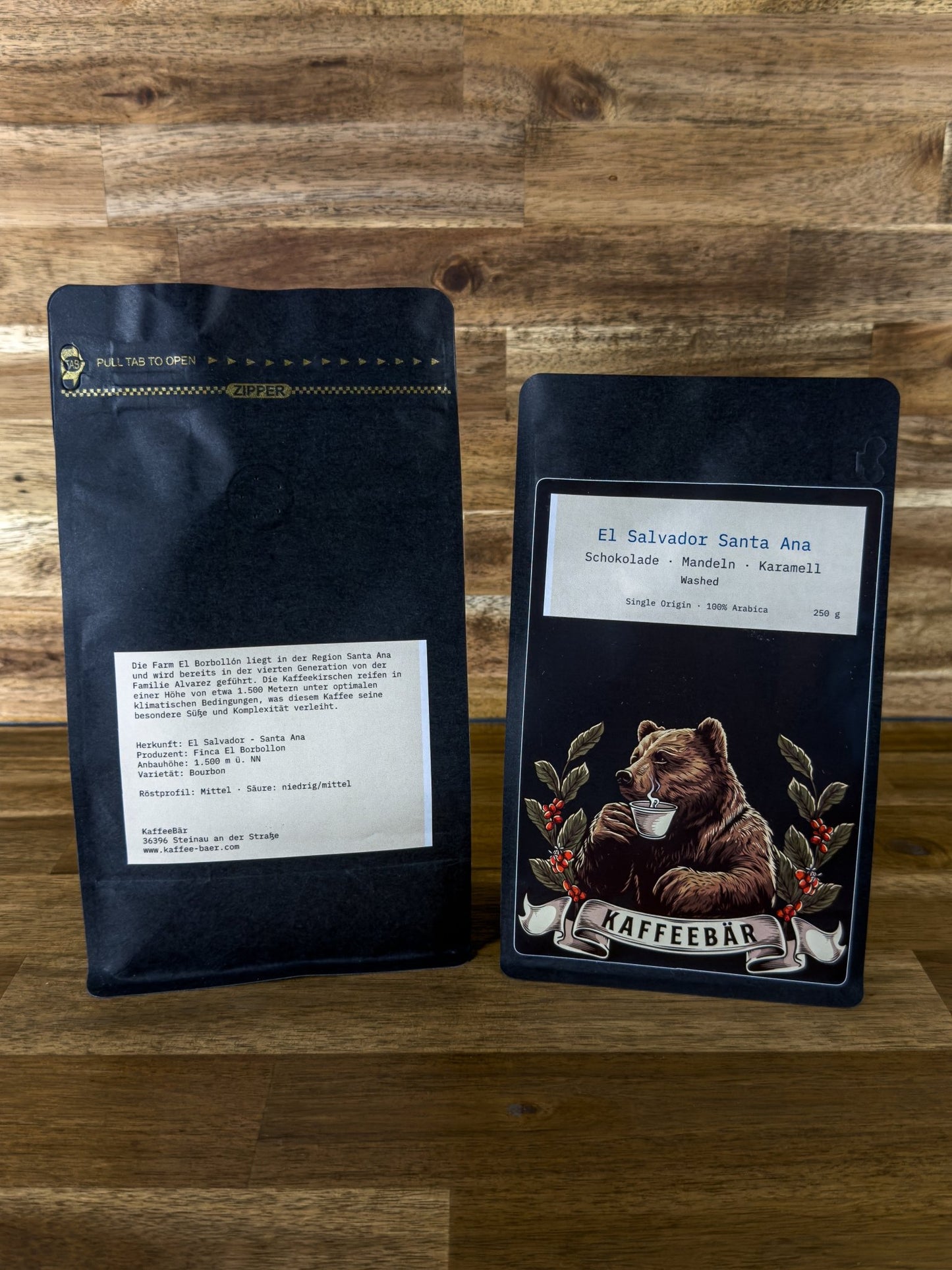 El Salvador Santa Ana El Borbollón - KaffeeBär