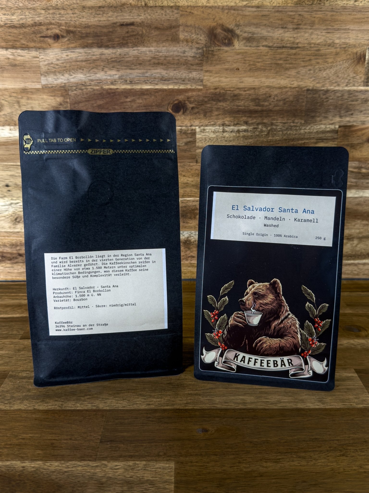 El Salvador Santa Ana El Borbollón - KaffeeBär