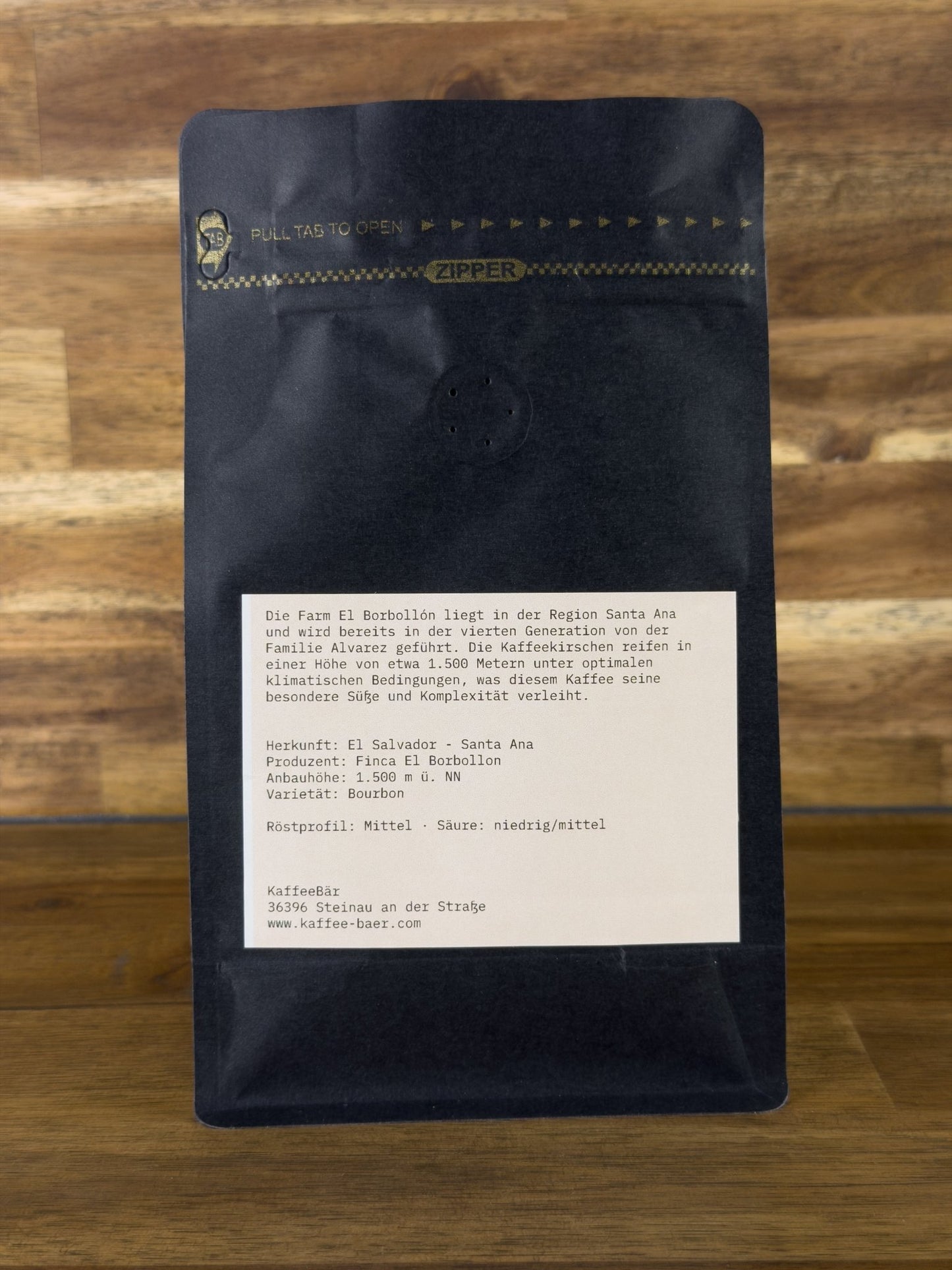 El Salvador Santa Ana El Borbollón - KaffeeBär