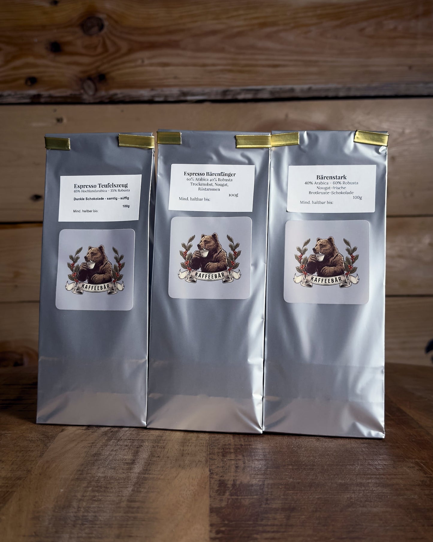 Espresso Bundle 3×100 g - KaffeeBär