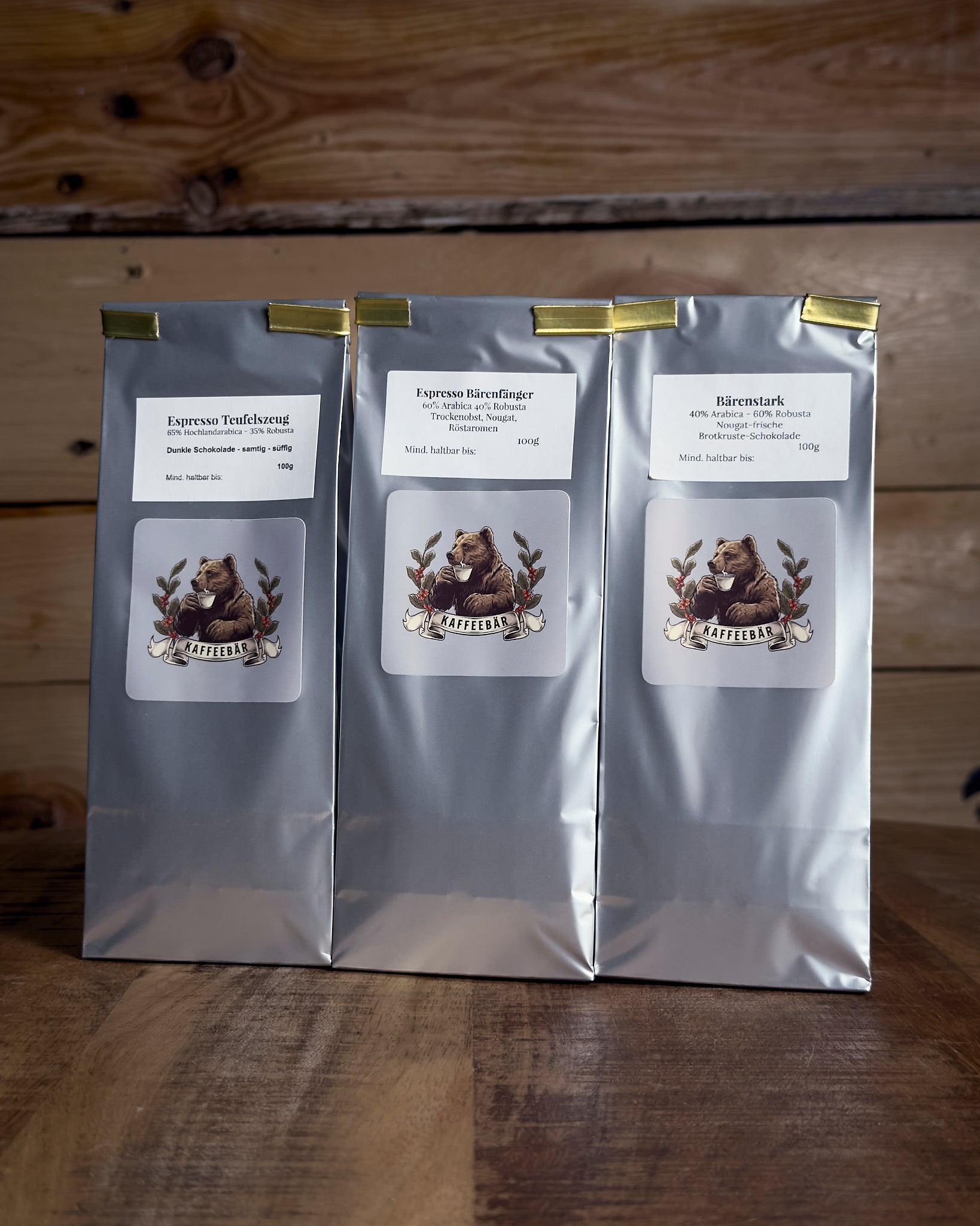 Espresso Bundle 3×100 g - KaffeeBär