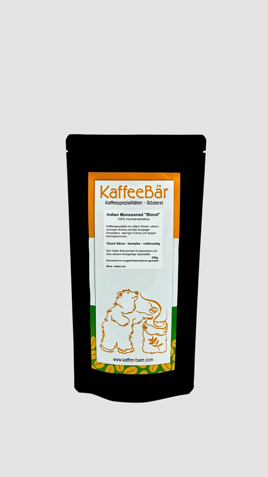 Kaffee Indien Monsooned Malabar "Blond" - KaffeeBär