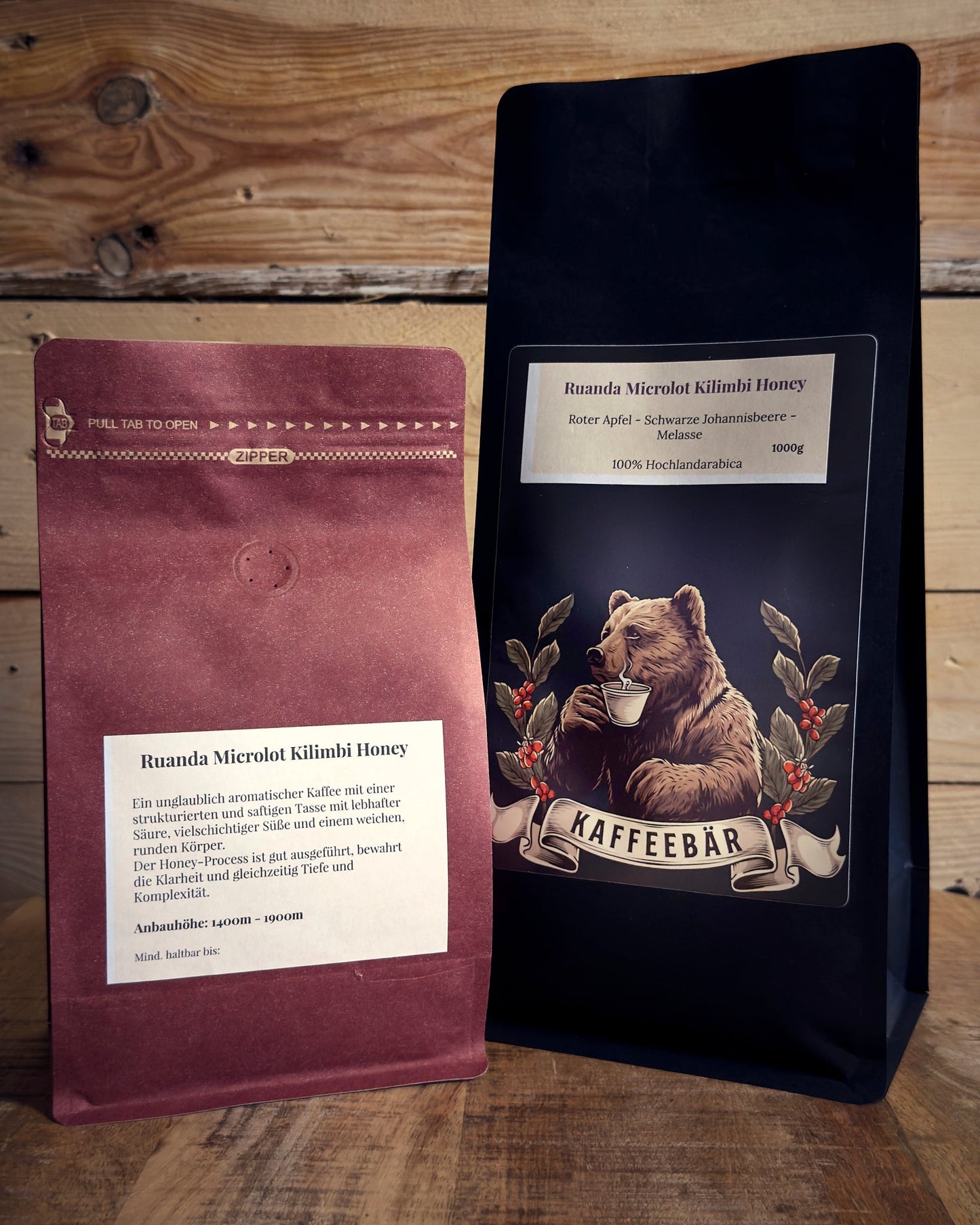 Ruanda Nyamasheke Honey Red Bourbon Microlot - KaffeeBär