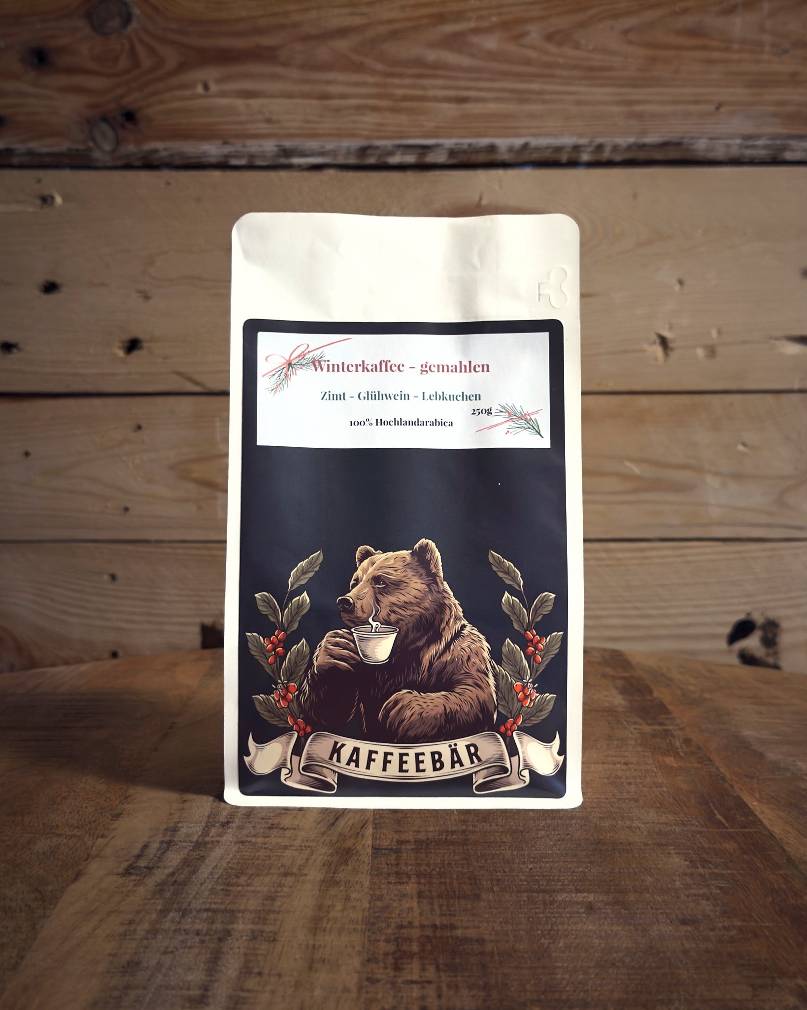 Winterkaffee - Gemahlener Gewürzkaffee - KaffeeBär